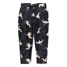 画像をギャラリービューアに読み込む, 〈NIPPONIA-NIPPON/ NIPOALOHA-ORIGINAL / BLACK / ALL OVER PATTERN〉N23-SPT01 / Tuck Easy Pants