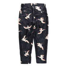 画像をギャラリービューアに読み込む, 〈NIPPONIA-NIPPON/ NIPOALOHA-ORIGINAL / BLACK / ALL OVER PATTERN〉N23-SPT01 / Tuck Easy Pants