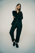 画像をギャラリービューアに読み込む, 〈BLACK〉 N25-KSPT01 / Tuck Easy Pants