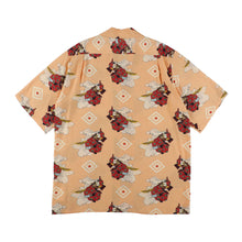 画像をギャラリービューアに読み込む, 〈USHIWAKAMARU / YOSHITOSHI TSUKIOKA / SALMON PINK〉 N26-RSH03 / Short Sleeve Shirt