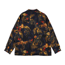 画像をギャラリービューアに読み込む, 〈 COCK FIGHTING/ BLACK BLUE 〉 N26-SLSH02 / Long Sleeve Shirt