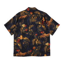 画像をギャラリービューアに読み込む, 〈 COCK FIGHTING/ BLACK BLUE 〉 N26-SSH02 / Short Sleeve Shirt