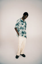 画像をギャラリービューアに読み込む, 〈ONE HUDRED TIGERS / GREEN / PALE GREEN TIGER〉 N25-RSH03 / Short Sleeve Shirt
