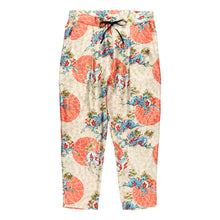 Load image into Gallery viewer, 〈QILIN AND CHRYSANTHEMUM / YELLOW BEIGE〉 N24-SPT02 / Tuck Easy Pants