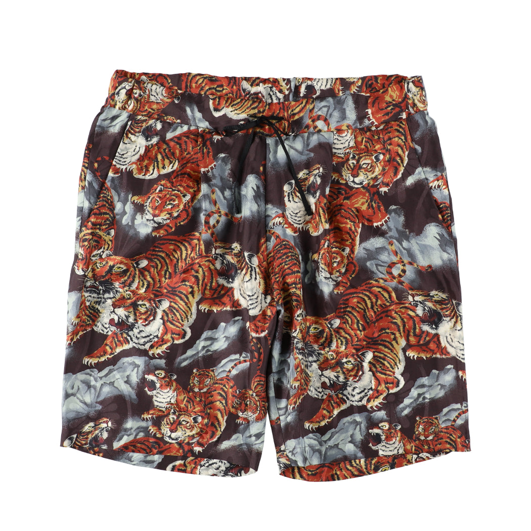 ONE HUNDRED TIGERS / NIPOALOHA-ORIGINAL / DARK BROWN〉 N24