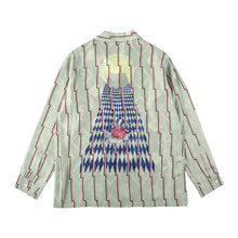 画像をギャラリービューアに読み込む, 〈BENTEN STRIPE / GRAY〉 N25-SCLSH03 / Long Sleeve Shirt