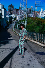 画像をギャラリービューアに読み込む, 〈GAME COCK / JAKUCHU ITO / MINT GREEN〉N24-RPT01 / Tuck Easy Pants