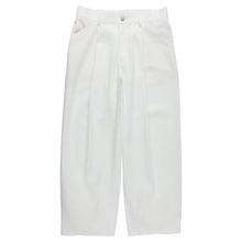 画像をギャラリービューアに読み込む, 〈WHITE DENIM〉N24-DPT01 / Tuck Wide Denim Pants
