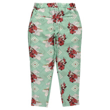 画像をギャラリービューアに読み込む, 〈USHIWAKAMARU / YOSHITOSHI TSUKIOKA / LEAF GREEN〉 N24-SCPT03 / Tuck Easy Pants