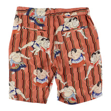 画像をギャラリービューアに読み込む, 〈SUMO WRESTLERS / SALMON ORANGE〉 N24-SCSPT04 / Tuck Short Pants