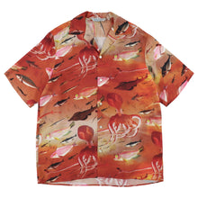 画像をギャラリービューアに読み込む, 〈THE HUNDRED FISH AND OCTOPUS / JAKUCHU ITO / SUNSET SEA〉N24-RSH03 / Short Sleeve Shirt