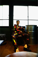 画像をギャラリービューアに読み込む, 〈AVANT-GARDE TOKI / NIPPONIA-NIPPON / NIPOALOHA-ORIGINAL / BLACK 〉 N24-SCPT01 / Tuck Easy Pants