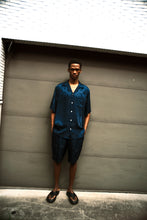 画像をギャラリービューアに読み込む, 〈NAVY〉 N25-KSCSPT01 / Tuck Short Pants