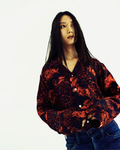 画像をギャラリービューアに読み込む, 〈ONE HUNDRED TIGERS / BLACK / RED TIGER〉 N26-SCLSH05 / Long Sleeve Shirt