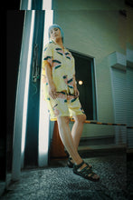 画像をギャラリービューアに読み込む, 〈WATERMELON / HOKUSAI KATSUSHIKA / LIGHT YELLOW〉N22-SSH04 / Short Sleeve Shirt