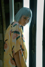 画像をギャラリービューアに読み込む, 〈WATERMELON / HOKUSAI KATSUSHIKA / LIGHT YELLOW〉N22-SSH04 / Short Sleeve Shirt