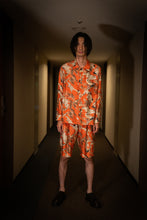 画像をギャラリービューアに読み込む, 〈CRANES IN THE BAMBOO FOREST / SHINZABURO NAKANISHI / SCARLET〉N21-SSPT04 / Tuck Short Pants