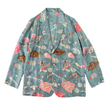 画像をギャラリービューアに読み込む, 〈THE HUNDRED SHELLFISH / JAKUCHU ITO / KHAKI〉N22-Sjk02 / Jacket