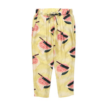 画像をギャラリービューアに読み込む, 〈WATERMELON / HOKUSAI KATSUSHIKA / LIGHT YELLOW〉N22-SPT04 / Tuck Easy Pants
