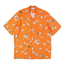 画像をギャラリービューアに読み込む, 〈MAHJONG / ORANGE〉N22-RSH02E / Short Sleeve Shirt