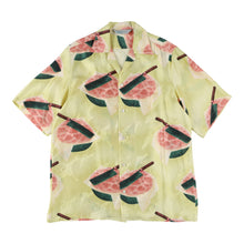 画像をギャラリービューアに読み込む, 〈WATERMELON / HOKUSAI KATSUSHIKA / LIGHT YELLOW〉N22-SSH04 / Short Sleeve Shirt