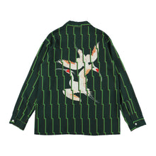 Load image into Gallery viewer, 〈[BANBOO GROVE STRIPE / VIRIDIAN〉 N26-RLSH02 / Long Sleeve Shirt
