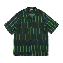 画像をギャラリービューアに読み込む, 〈BANBOO GROVE STRIPE / VIRIDIAN〉 N26-RSH02 / Short Sleeve Shirt
