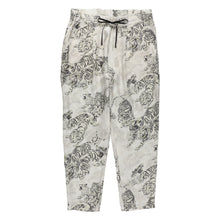 Load image into Gallery viewer, 〈ONE HUDRED TIGERS / WHITE / WHITE TIGER〉 N25-SCPT02 / Tuck Easy Pants
