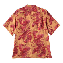 Load image into Gallery viewer, 〈RED GAME COCK / JAKUCHU ITO / ORANGE BROWN〉N23-SSH03 / Short Sleeve Shirt
