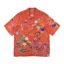 画像をギャラリービューアに読み込む, 〈 EEL AND FLOWERS /  VERMILION 〉 N26-SCSH02/ Short Sleeve Shirt

