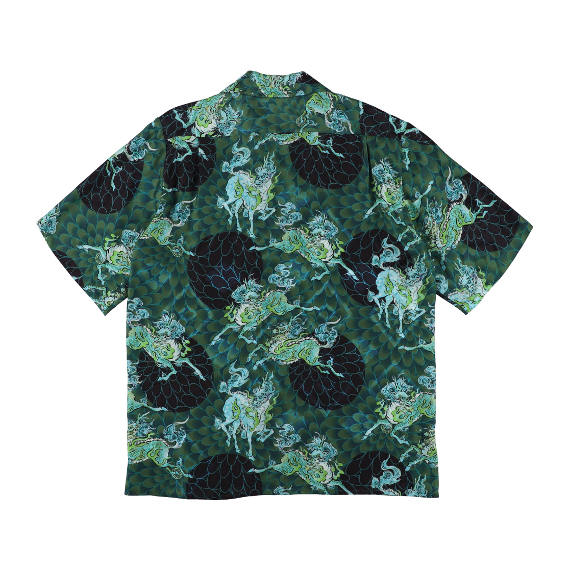 QILIN AND CHRYSANTHEMUM / VIRIDIAN 〉 N26-SCSH03 / Short Sleeve