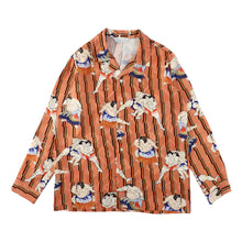 Load image into Gallery viewer, 〈SUMO WRESTLERS] / SALMON ORANGE〉 N24-SCLSH04 / Long Sleeve Shirt
