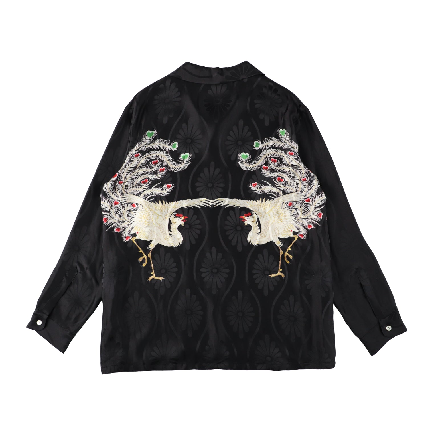 PHOENIX BLACK nipoaloha ニポアロハ PHOENIX / BLACK 〉 N25-SLSH01 / Long Sleeve Shirt – NIPOALOHA