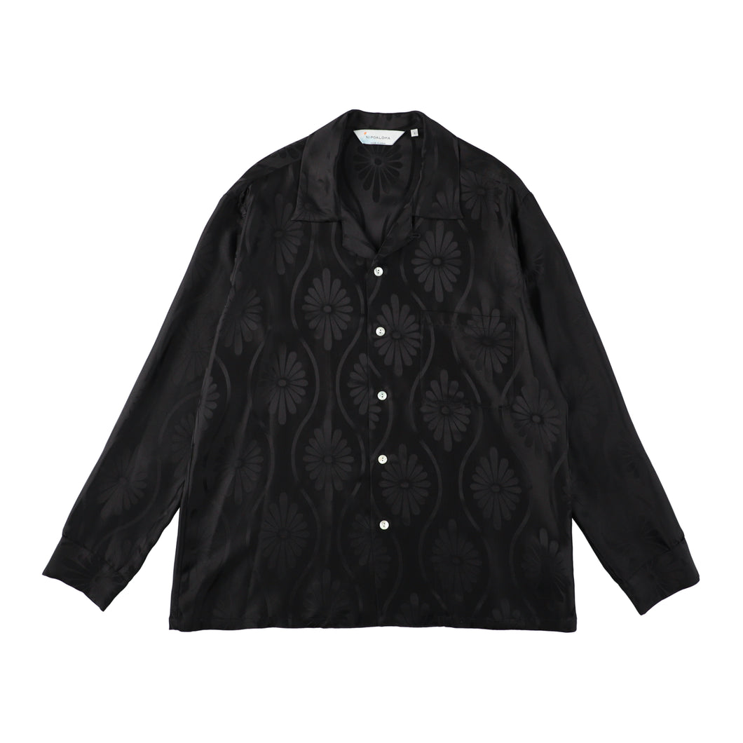 〈BLACK〉 N25-KSLSH01 / Long Sleeve Shirt