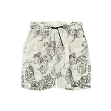 Load image into Gallery viewer, 〈ONE HUDRED TIGERS / WHITE / WHITE TIGER〉 N25-SCSPT02 / Tuck Short Pants
