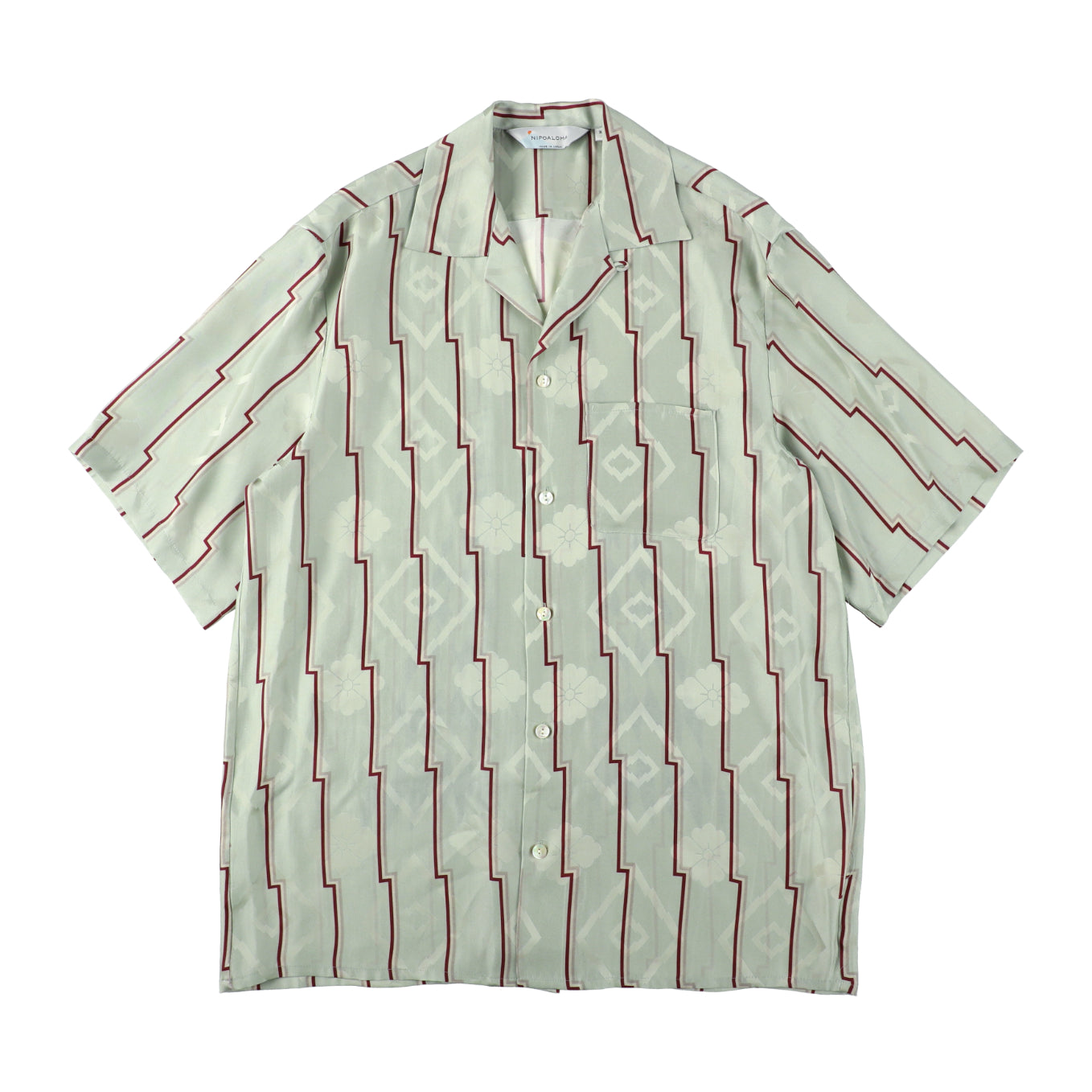 ニポアロハ N24-SCSH03 Short Sleeve Shirt 3 SHORT SLEEVE SHIRT – タグ 