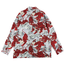 Load image into Gallery viewer, 〈ONE HUNDRED TIGERS / NIPOALOHA-ORIGINAL / GRAY〉 N24-SCLSH02 / Long Sleeve Shirt
