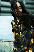 画像をギャラリービューアに読み込む, 〈 COCK FIGHTING/ BLACK BLUE 〉 N26-SSH02 / Short Sleeve Shirt
