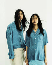 画像をギャラリービューアに読み込む, 〈SMOKE BLUE〉 N26-KSCSH01 / Short Sleeve Shirt
